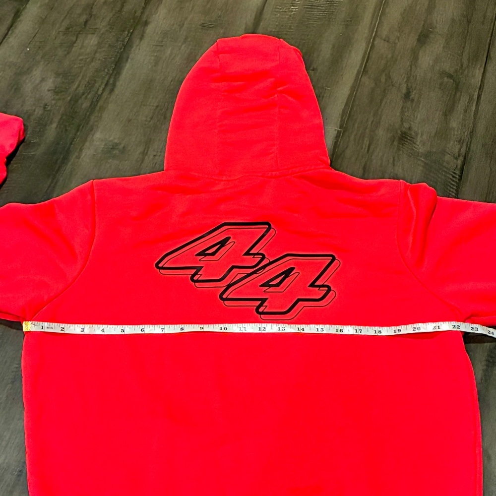 Mercedes-AMG Petronas Lewis Hamilton 2022 Italian GP Hoodie in Neon Pink - Large - Picture 8 of 13